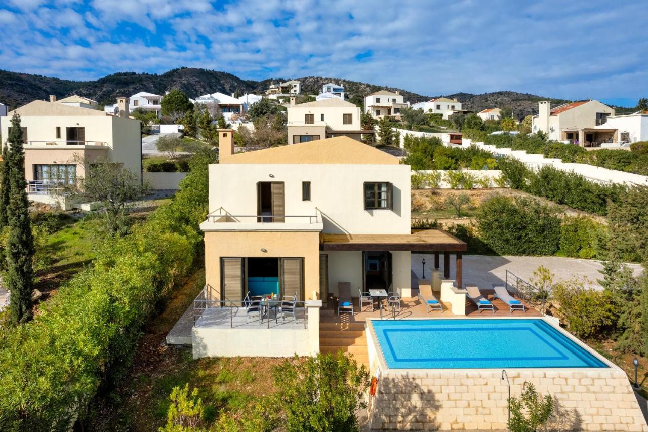 Aegean Blue Villa'S Калатос Екстериор снимка